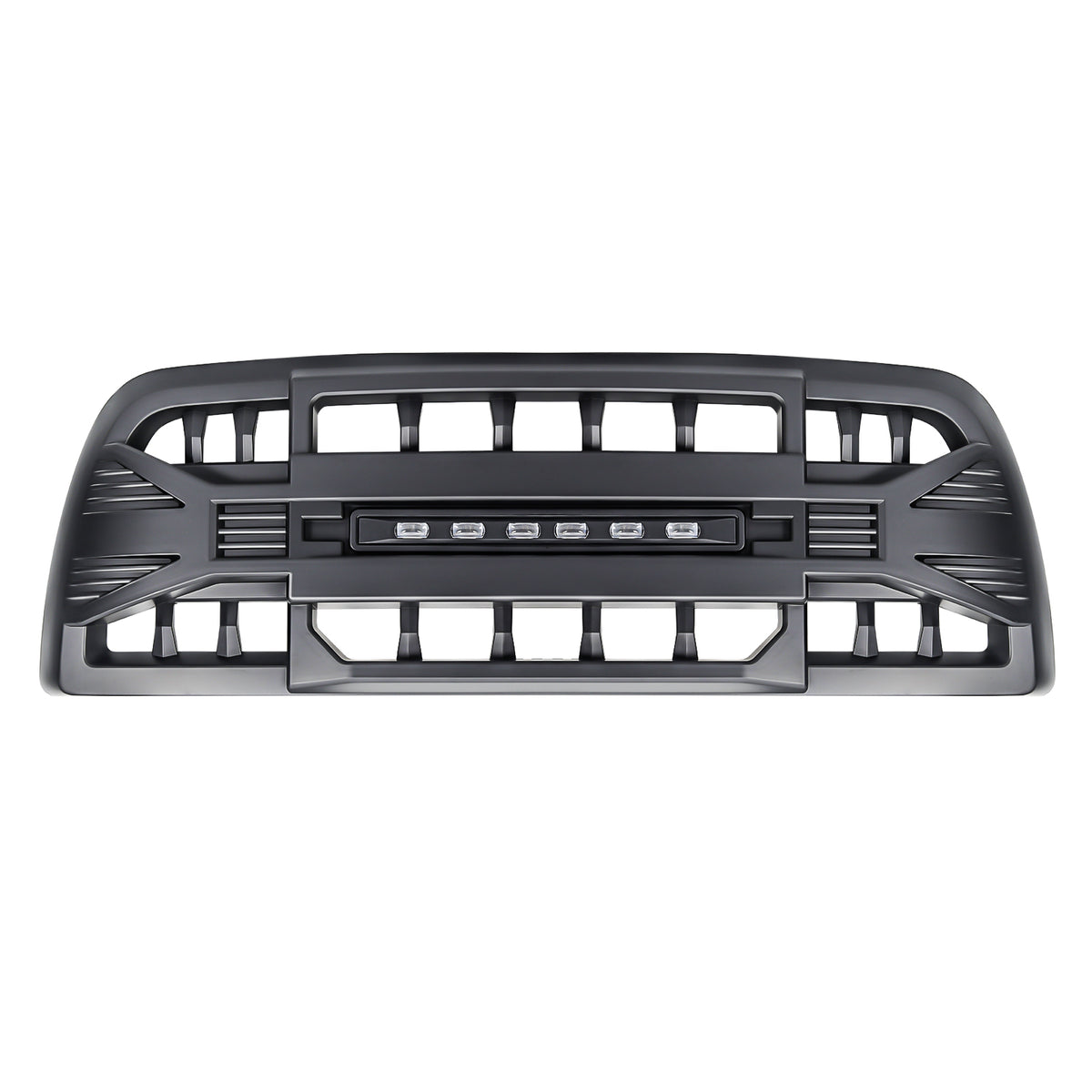 Matte black abs plastic grille from AMERICAN MODIFIED part number AMDEBA00143