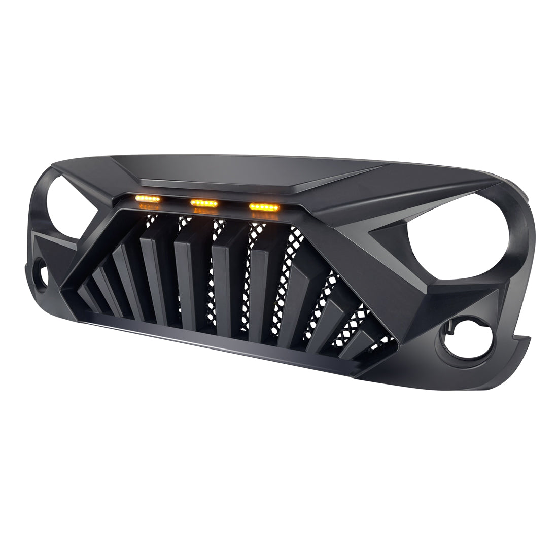 Matte black abs plastic grille from AMERICAN MODIFIED part number AMJPAA00122