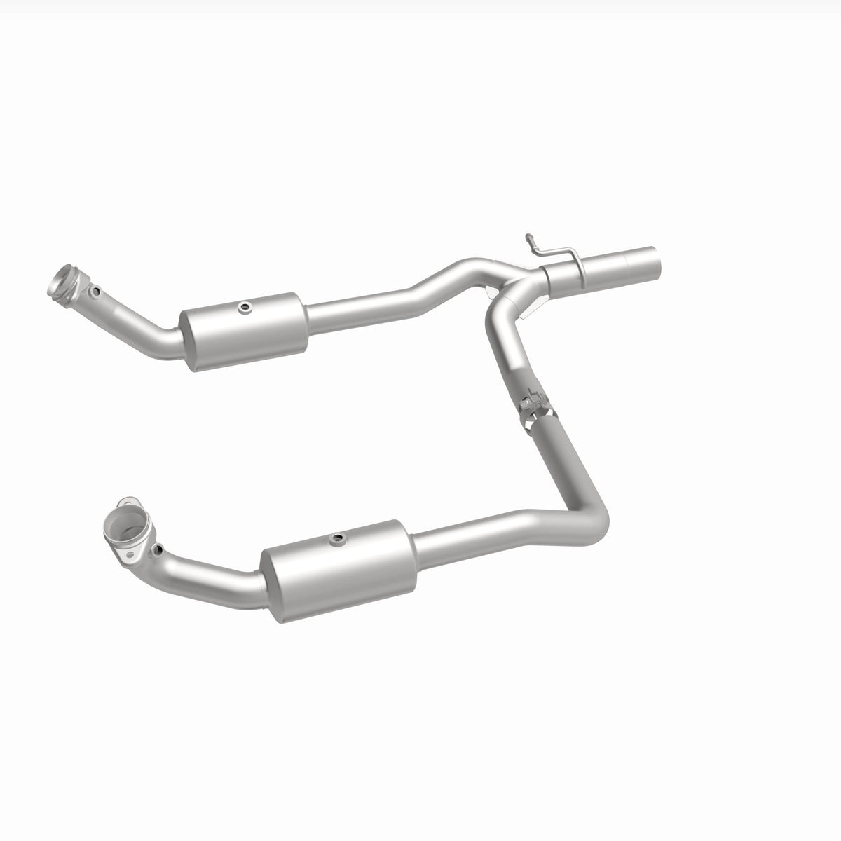 Stainless stainless steel catalytic converter from MagnaFlow Exhaust Products part number 5551599