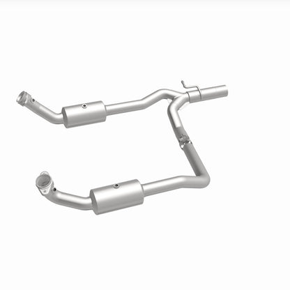 Stainless stainless steel catalytic converter from MagnaFlow Exhaust Products part number 5551599