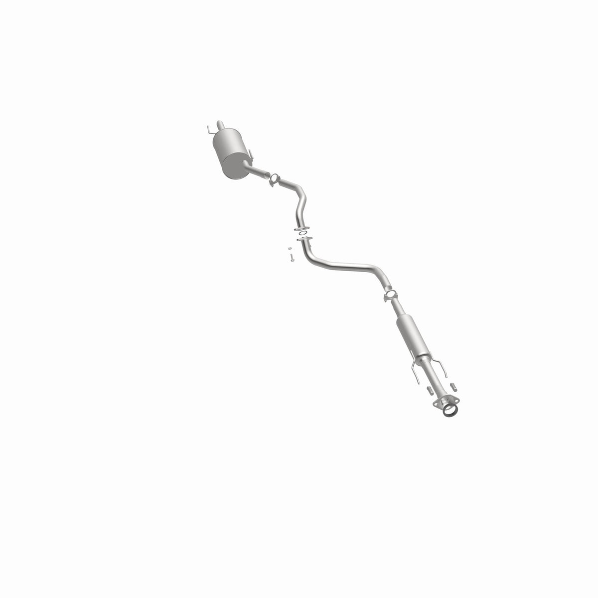 Satin exhaust system kit from BRExhaust part number 106-0157