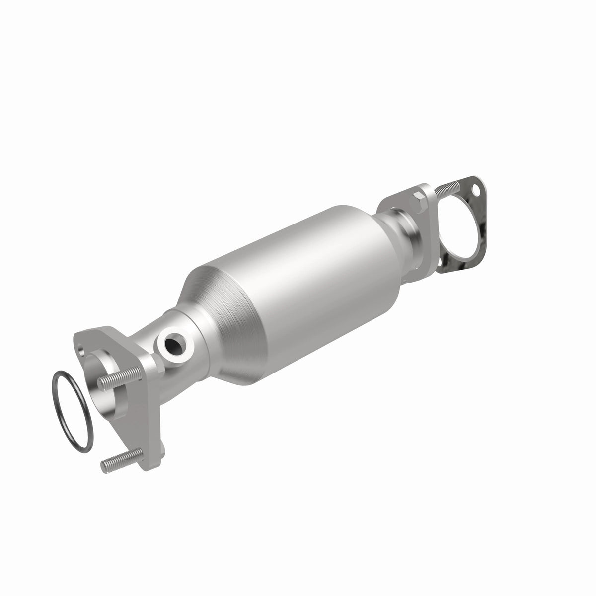 Stainless stainless steel catalytic converter from MagnaFlow Exhaust Products part number 52668