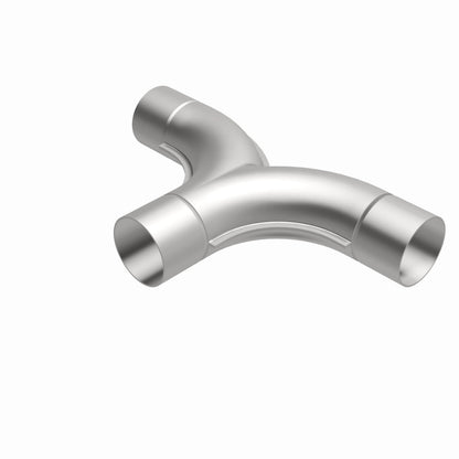Natural stainless steel exhaust y pipe from MagnaFlow Exhaust Products part number 10734