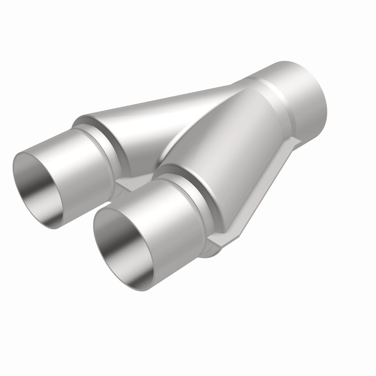 Satin stainless steel exhaust y pipe from MagnaFlow Exhaust Products part number 10778
