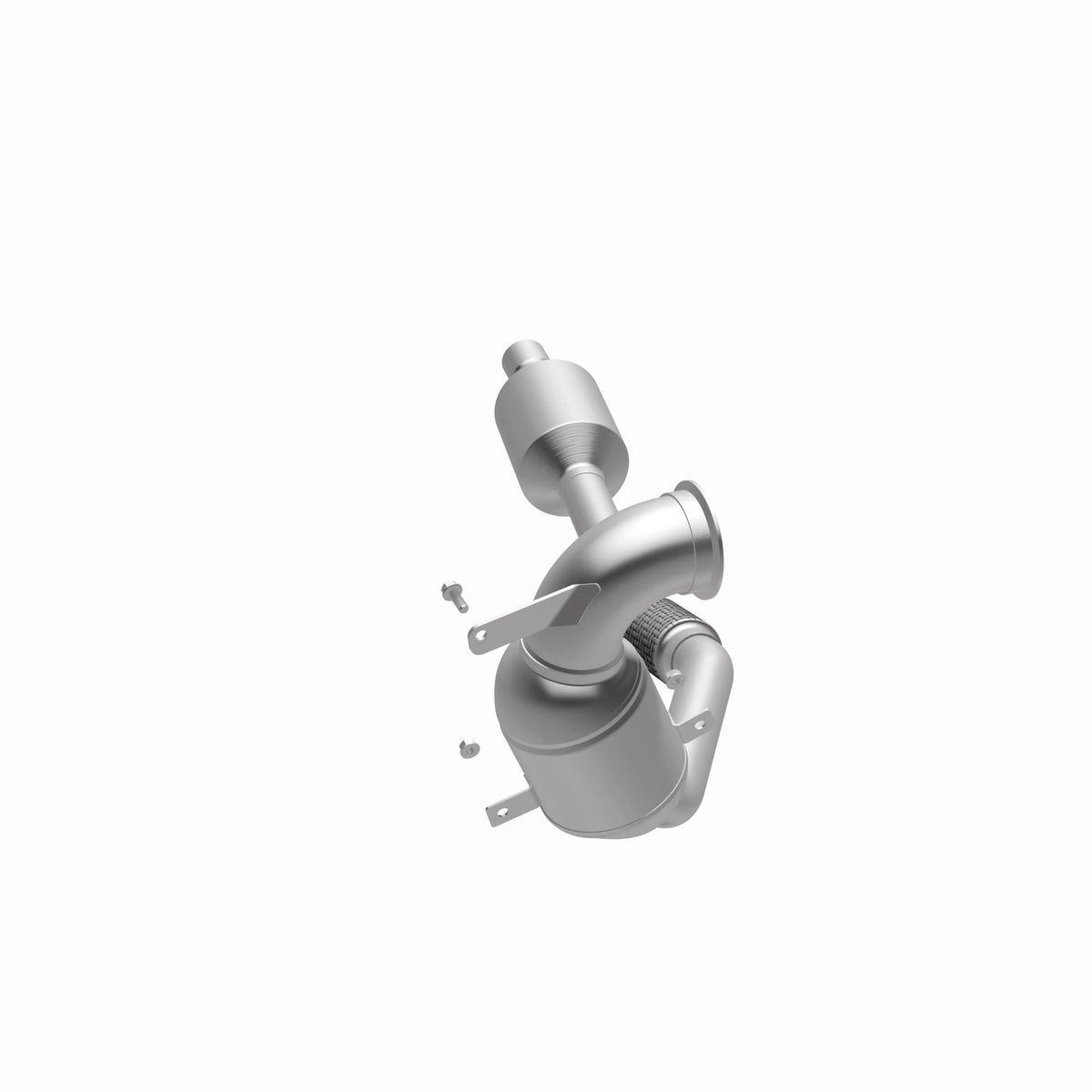 Stainless stainless steel catalytic converter from MagnaFlow Exhaust Products part number 280340
