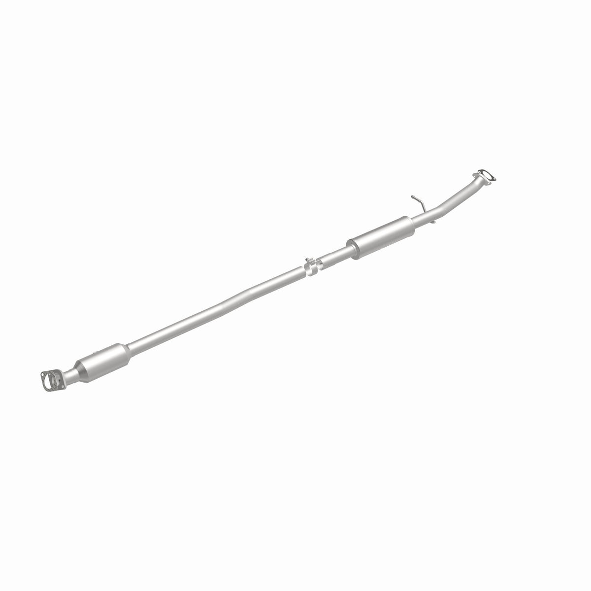 Stainless stainless steel catalytic converter from MagnaFlow Exhaust Products part number 21-145