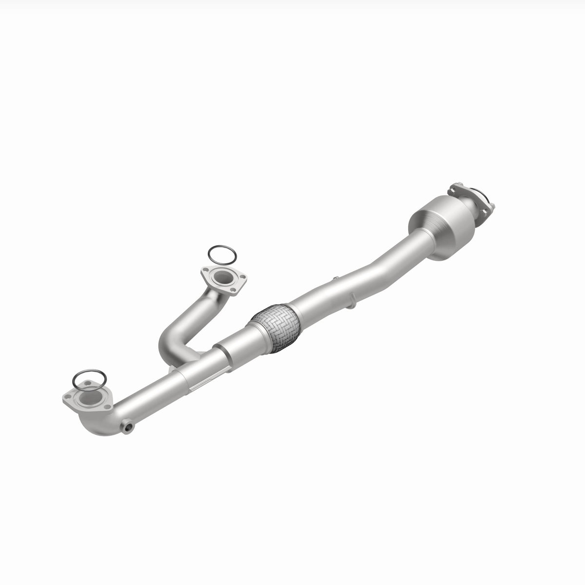 Stainless stainless steel catalytic converter from MagnaFlow Exhaust Products part number 5571027