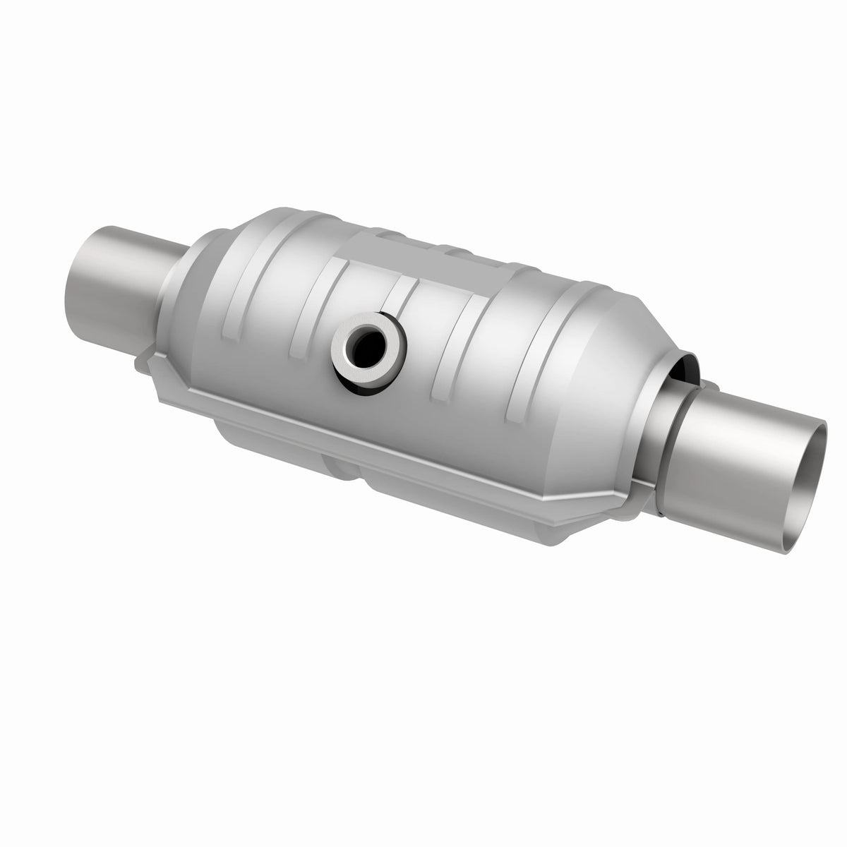 Stainless stainless steel catalytic converter from MagnaFlow Exhaust Products part number 54055