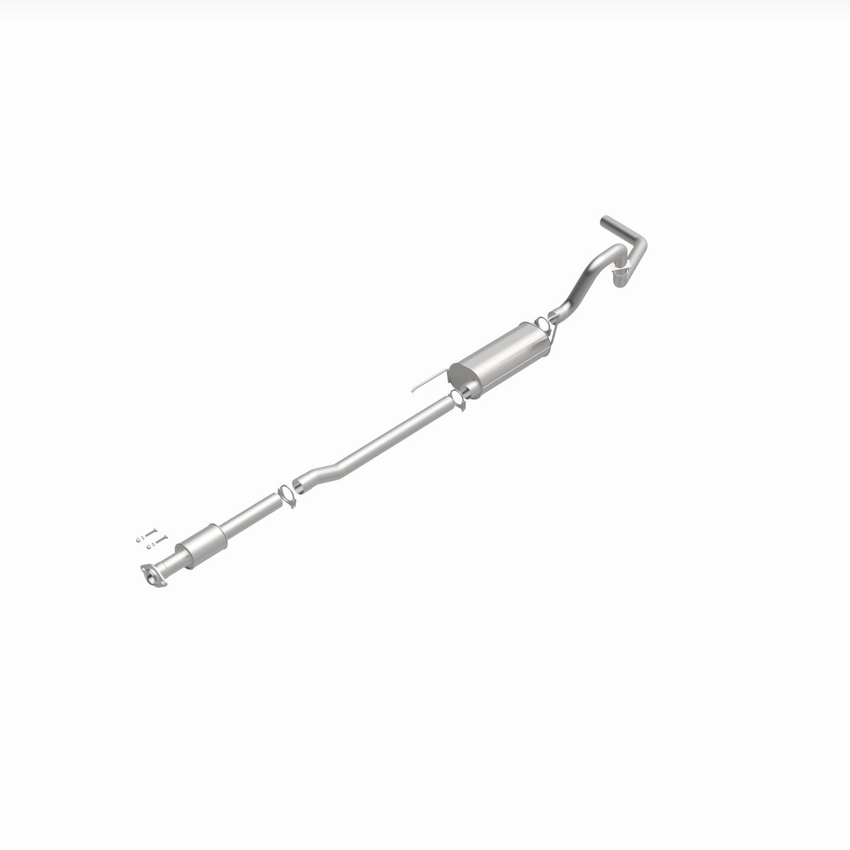 Satin exhaust system kit from BRExhaust part number 106-0511