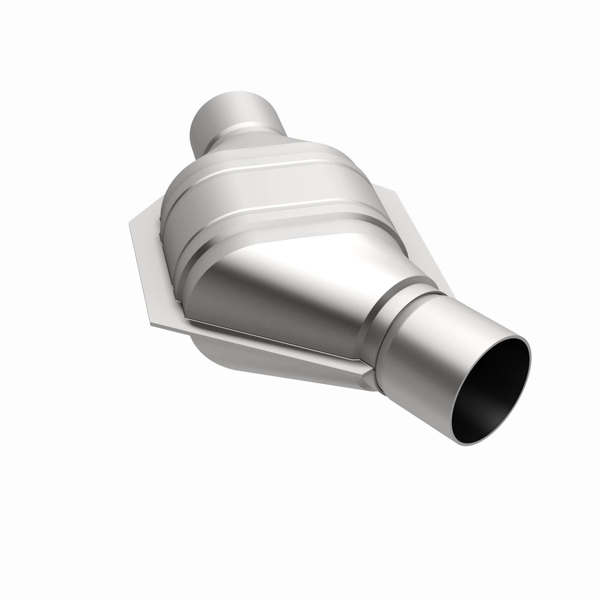 Stainless stainless steel catalytic converter from MagnaFlow Exhaust Products part number 447176