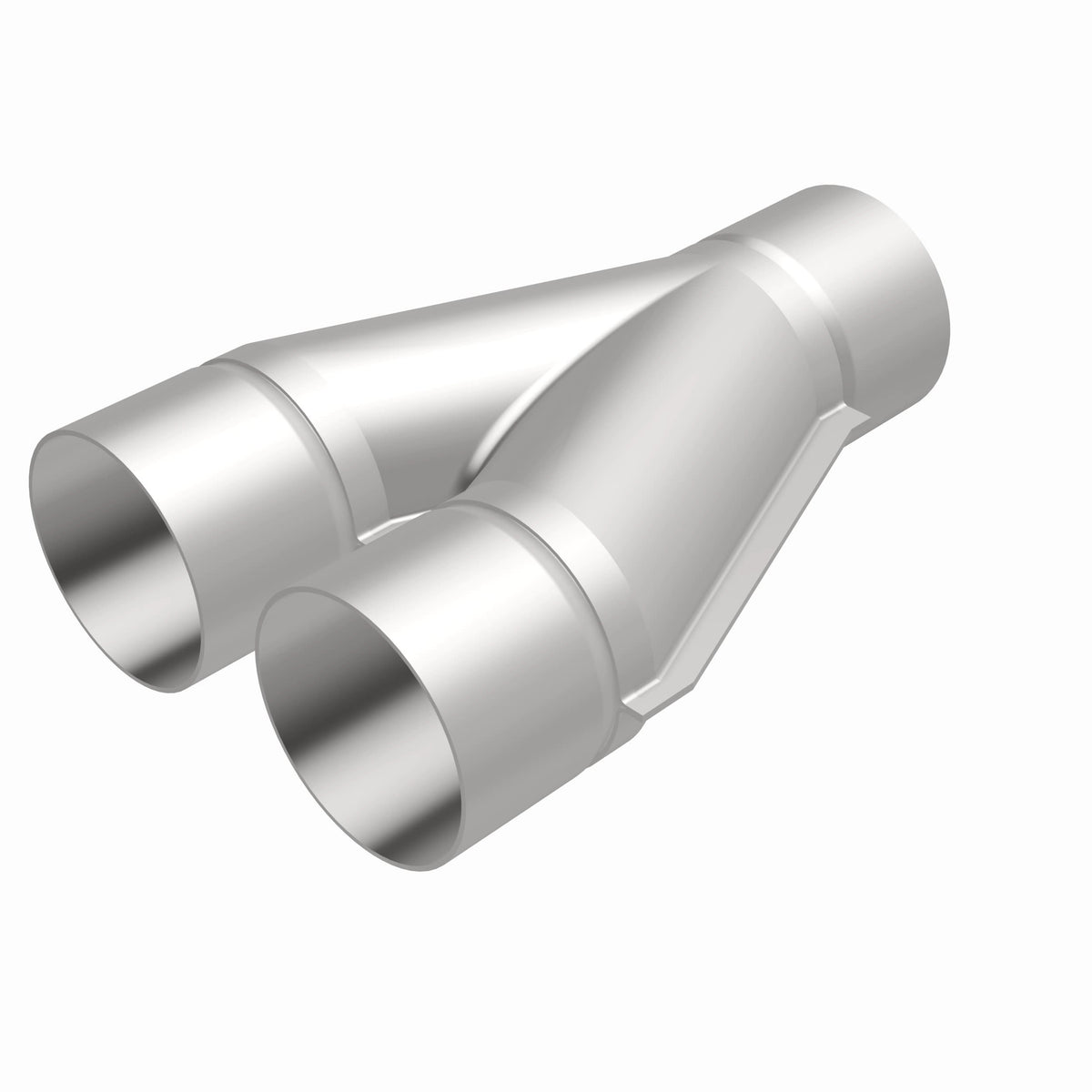 Satin stainless steel exhaust y pipe from MagnaFlow Exhaust Products part number 10798