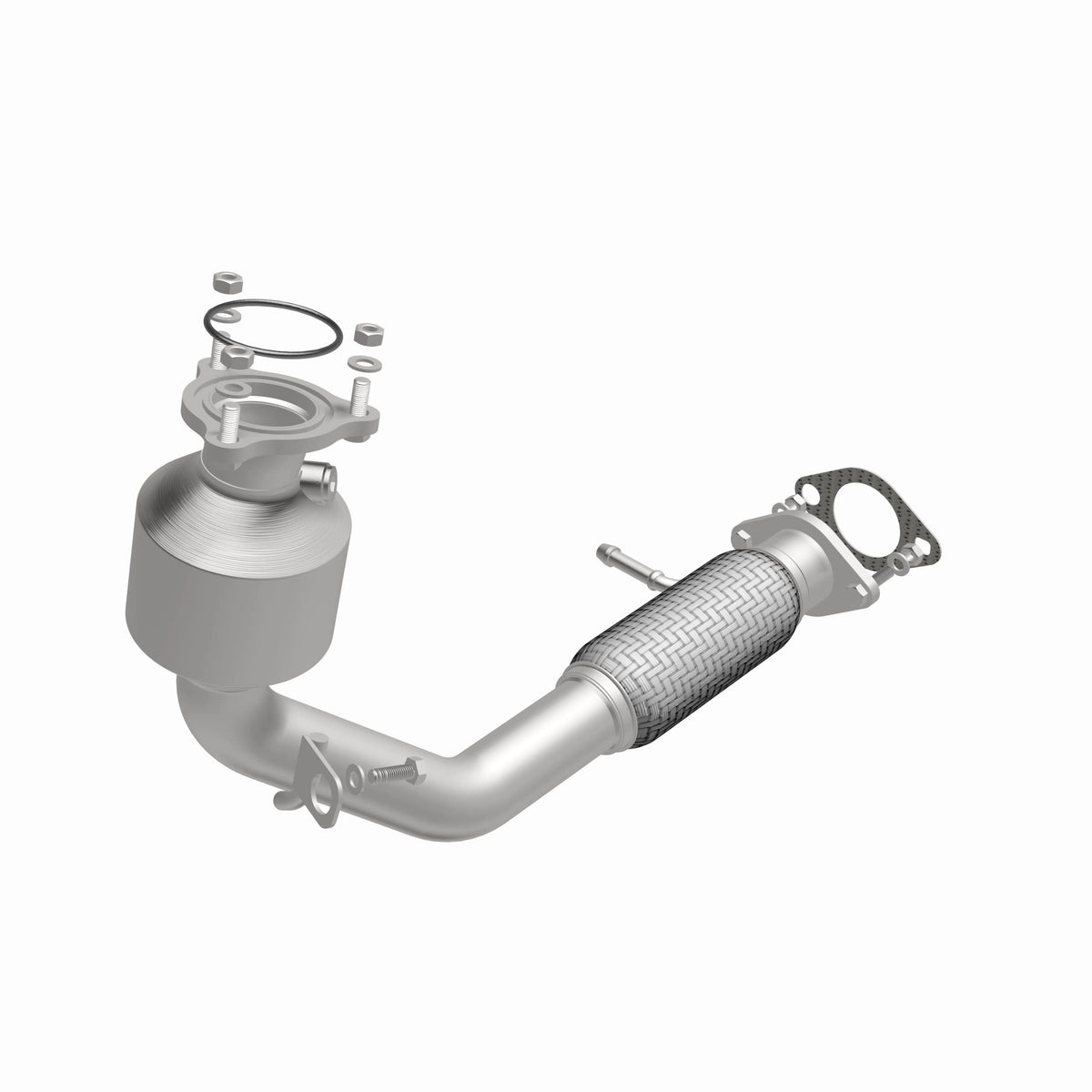 Stainless stainless steel catalytic converter from MagnaFlow Exhaust Products part number 5582941