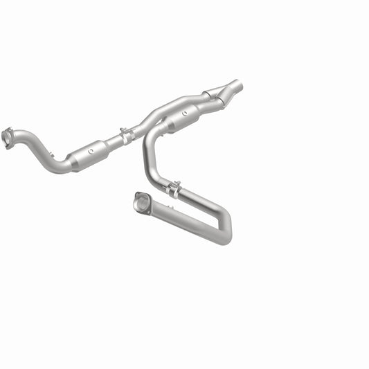 Stainless stainless steel catalytic converter from MagnaFlow Exhaust Products part number 21-457