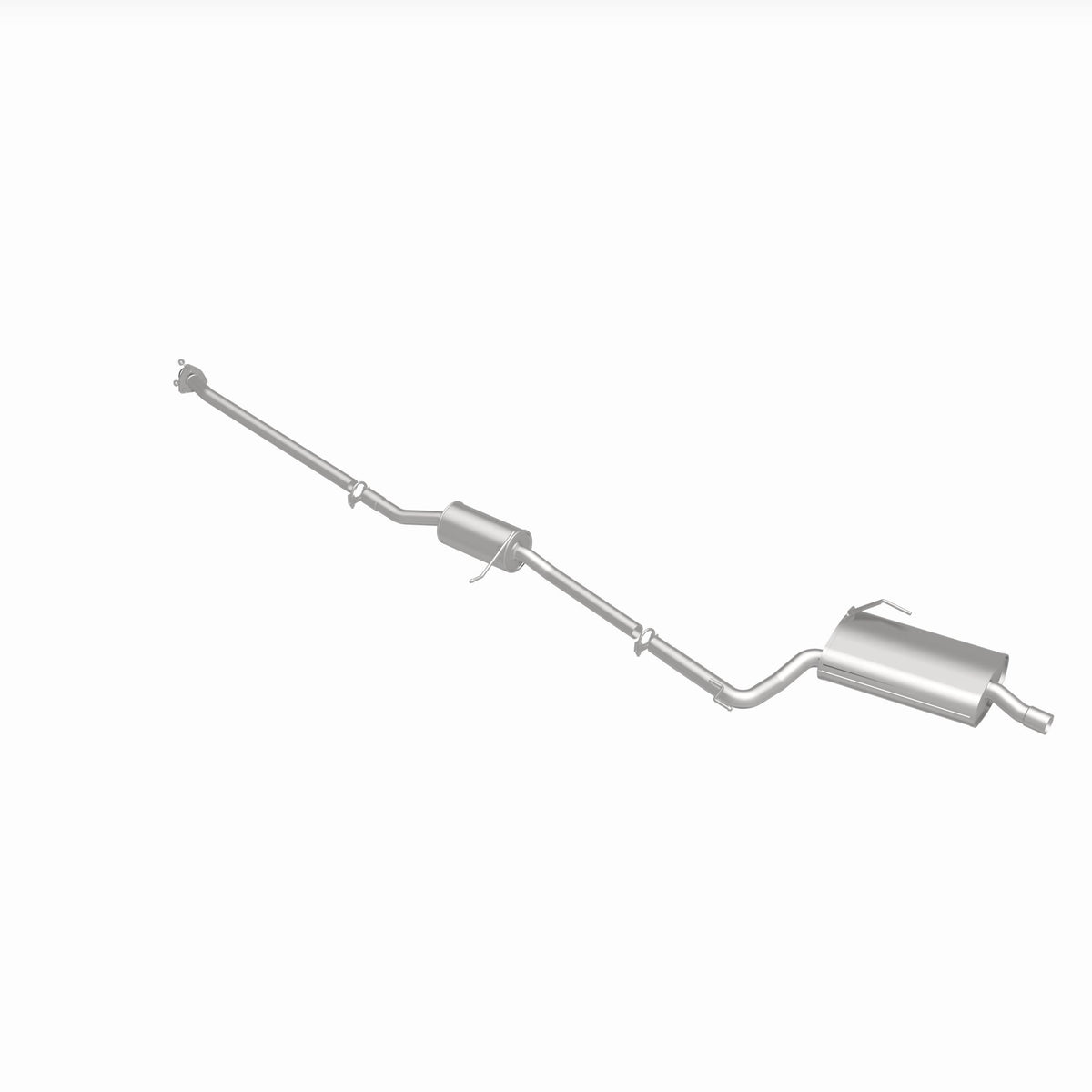 Satin exhaust system kit from BRExhaust part number 106-0585