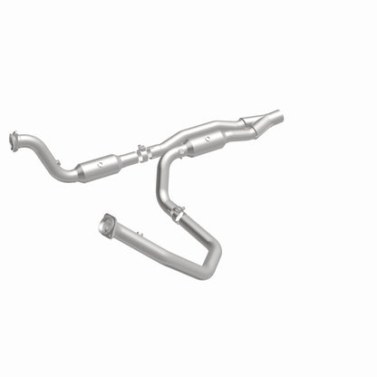 Stainless stainless steel catalytic converter from MagnaFlow Exhaust Products part number 5551457