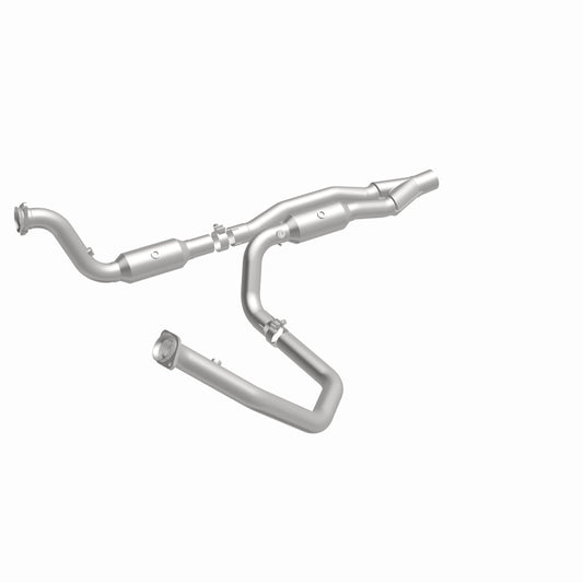 Stainless stainless steel catalytic converter from MagnaFlow Exhaust Products part number 5551457