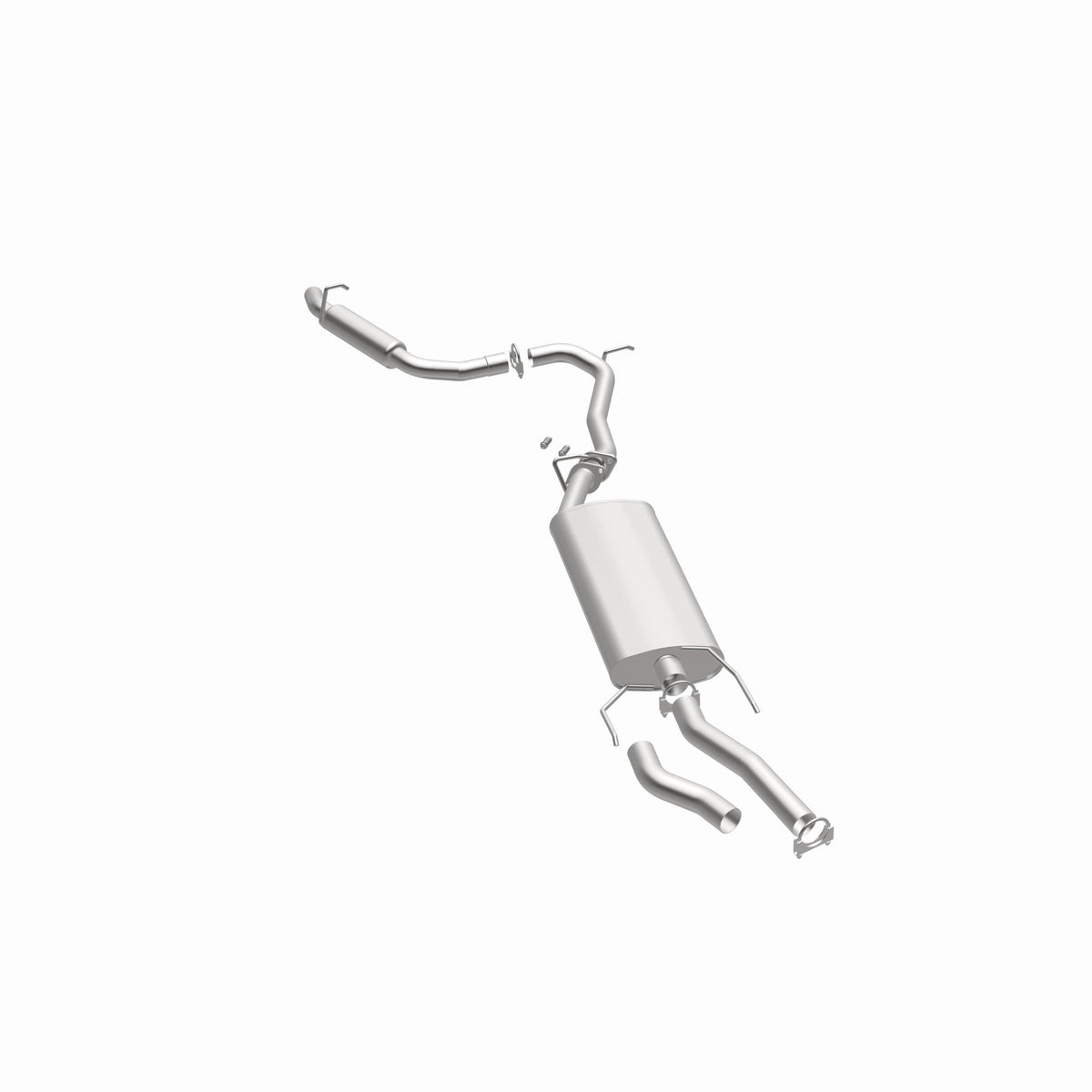 Satin exhaust system kit from BRExhaust part number 106-0717