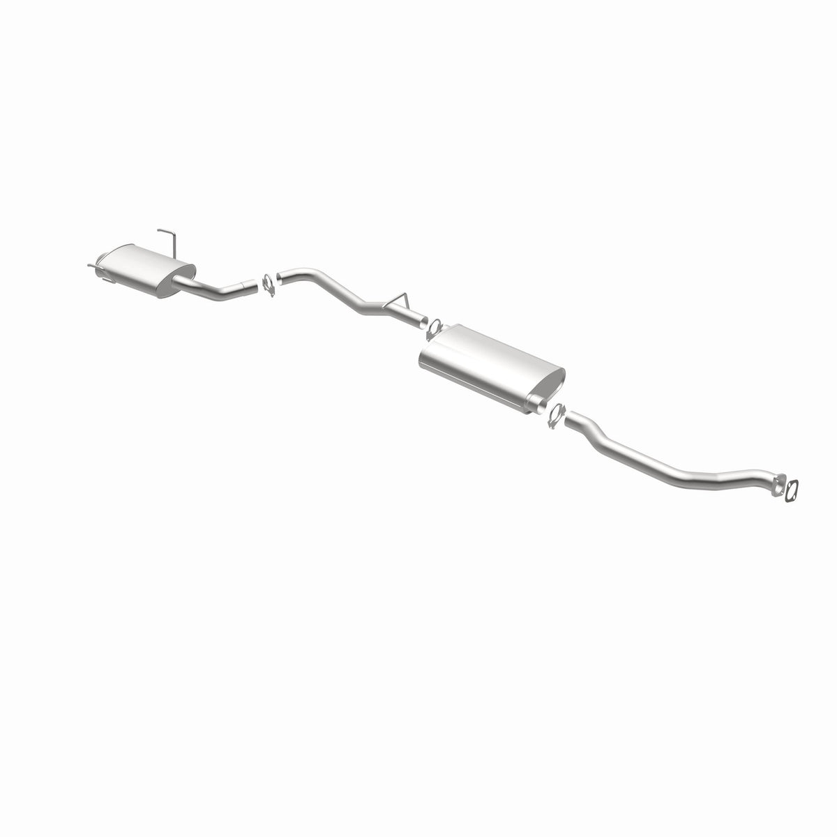 Satin exhaust system kit from BRExhaust part number 106-0279