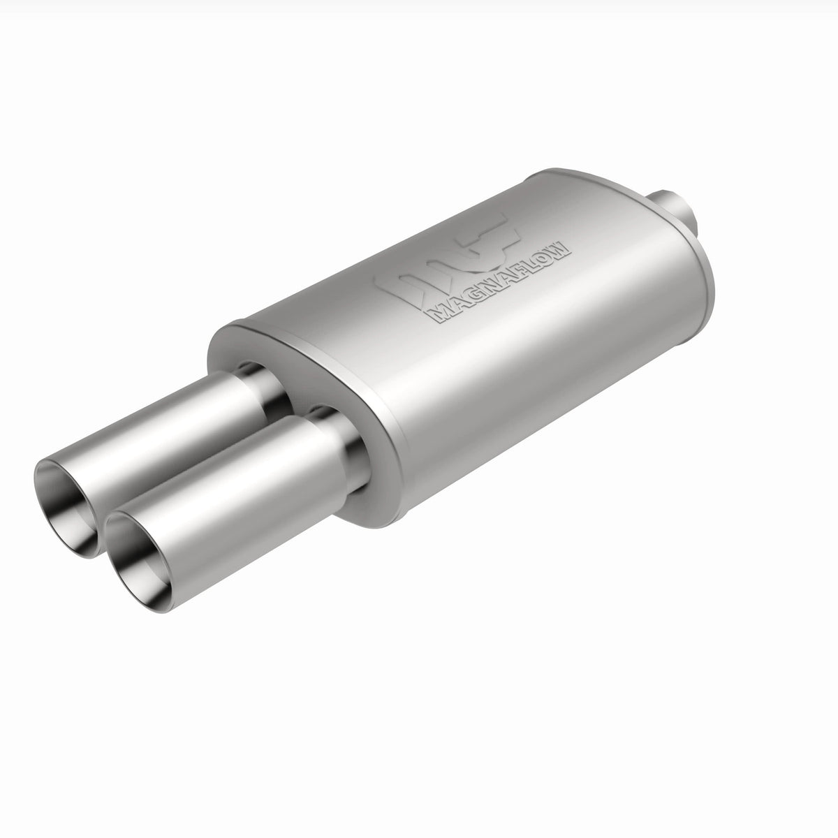 Brushed exhaust muffler from MagnaFlow Exhaust Products part number 14815