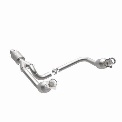 Stainless stainless steel catalytic converter from MagnaFlow Exhaust Products part number 52642