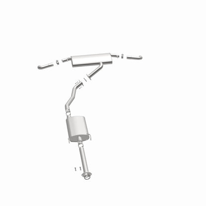 Satin exhaust system kit from BRExhaust part number 106-0958
