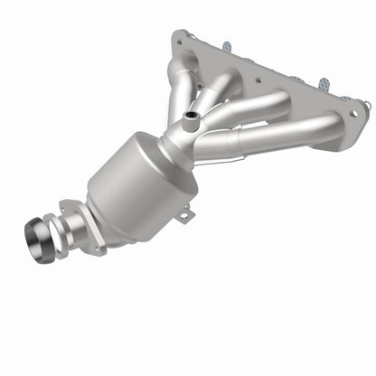 Uncoated stainless steel catalytic converter with integrated exhaust manifold from MagnaFlow Exhaust Products part number 5531271