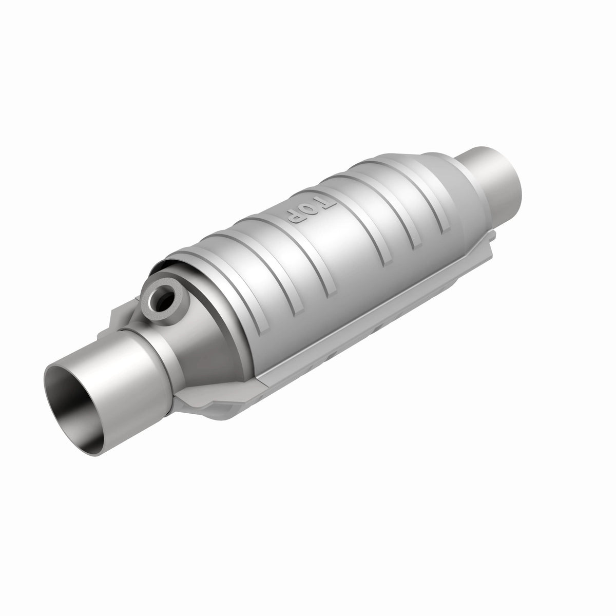 Stainless stainless steel catalytic converter from MagnaFlow Exhaust Products part number 418034