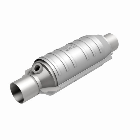 Stainless stainless steel catalytic converter from MagnaFlow Exhaust Products part number 418034