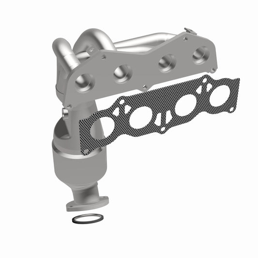 Uncoated stainless steel catalytic converter with integrated exhaust manifold from MagnaFlow Exhaust Products part number 5531291
