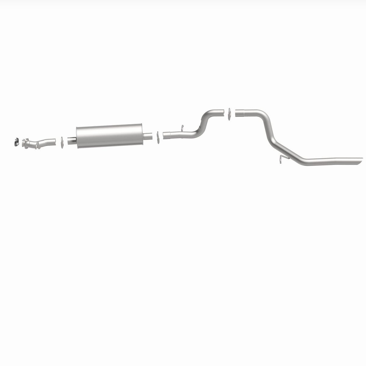 Satin exhaust system kit from BRExhaust part number 106-0033