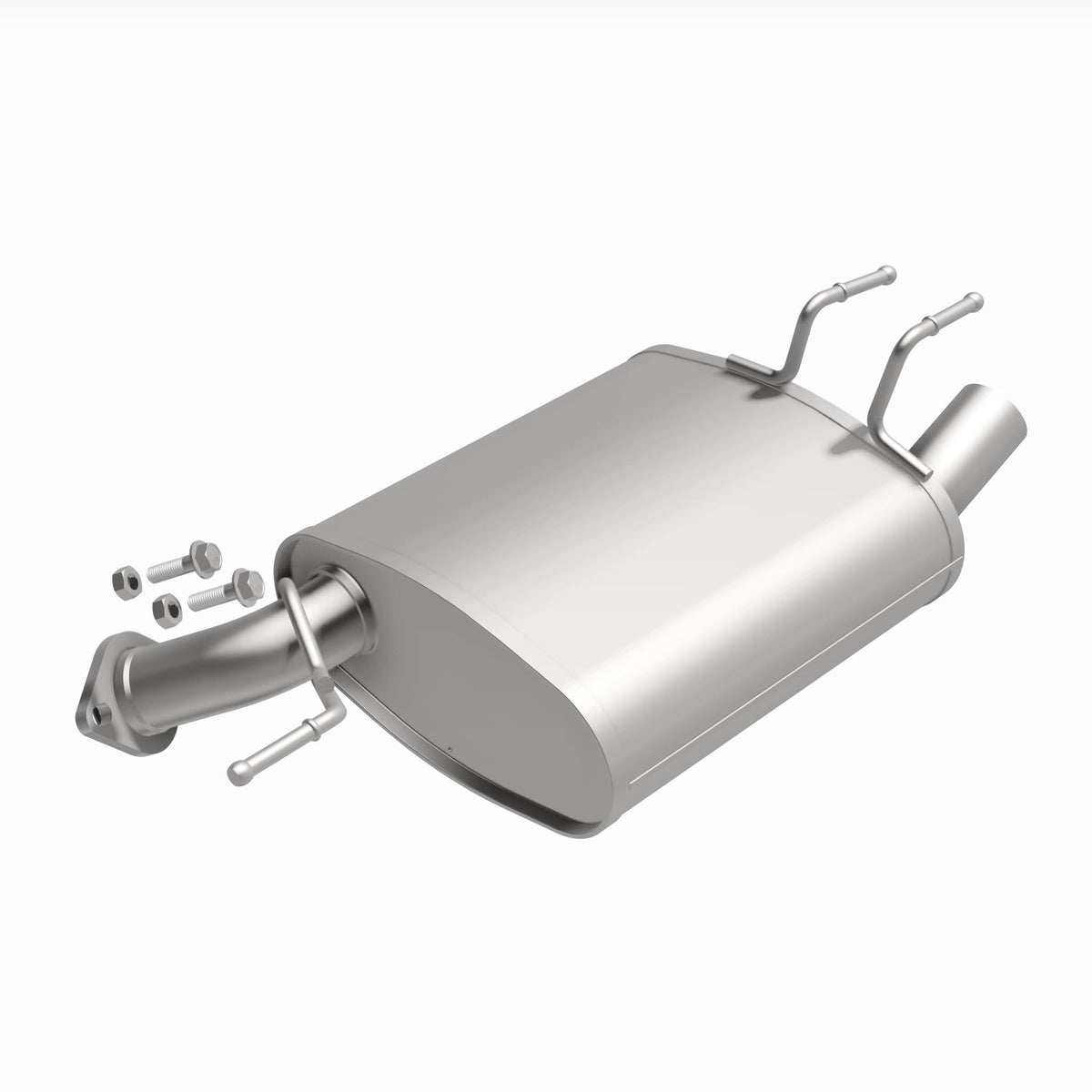 Satin exhaust muffler kit from BRExhaust part number 108-0275