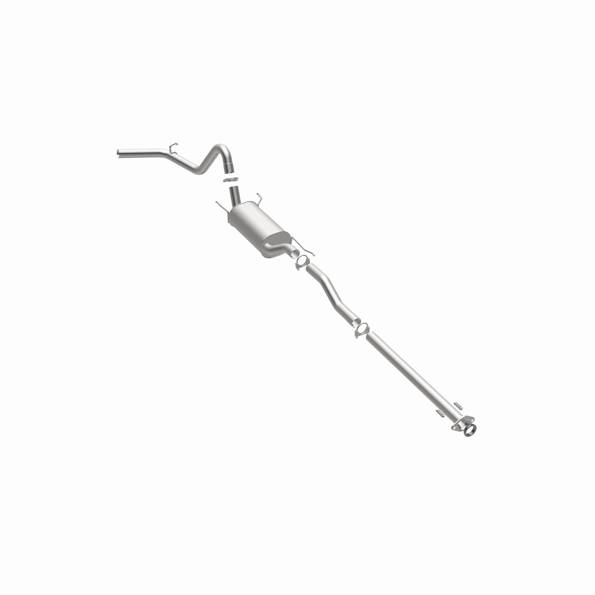 Satin exhaust system kit from BRExhaust part number 106-0171