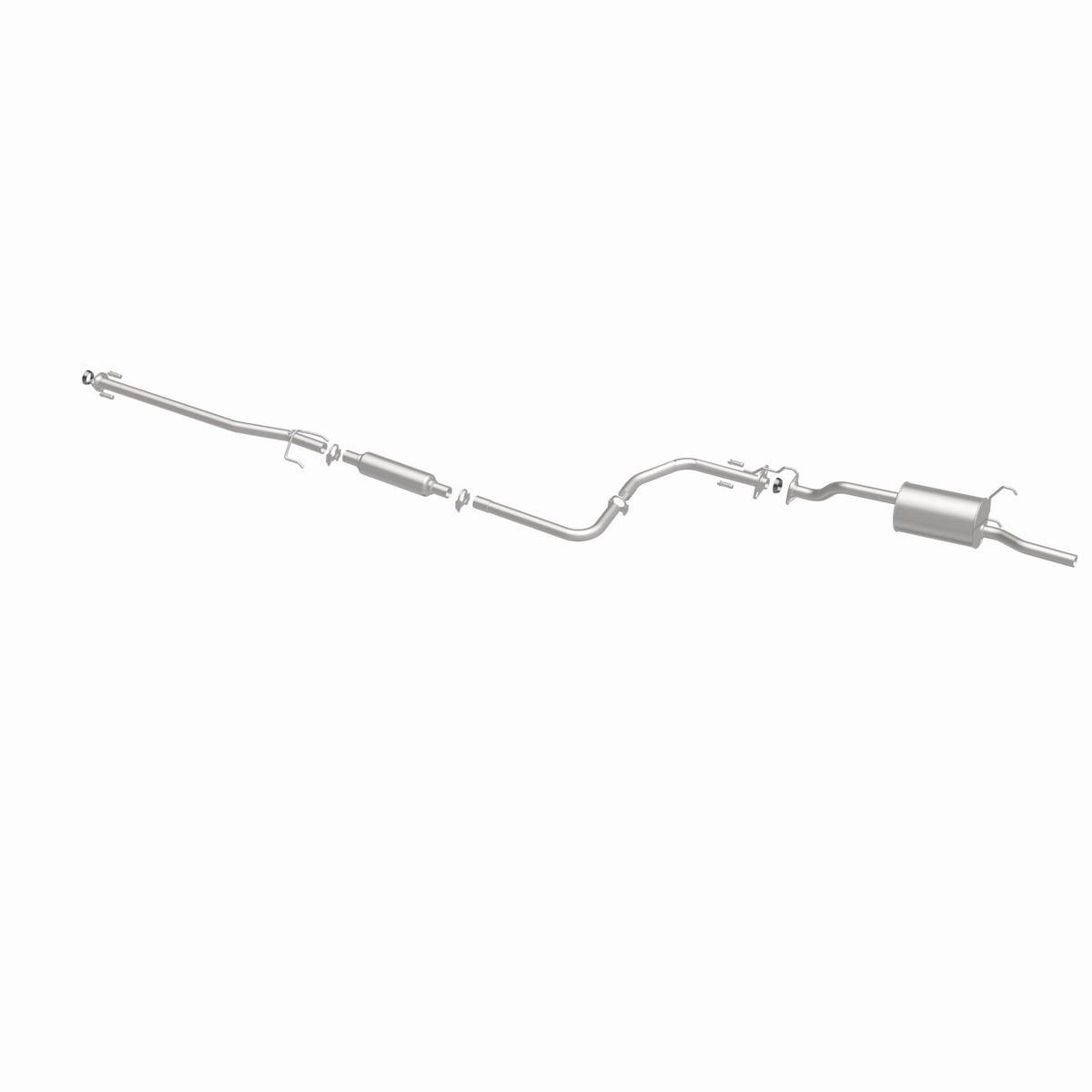 Satin exhaust system kit from BRExhaust part number 106-0034