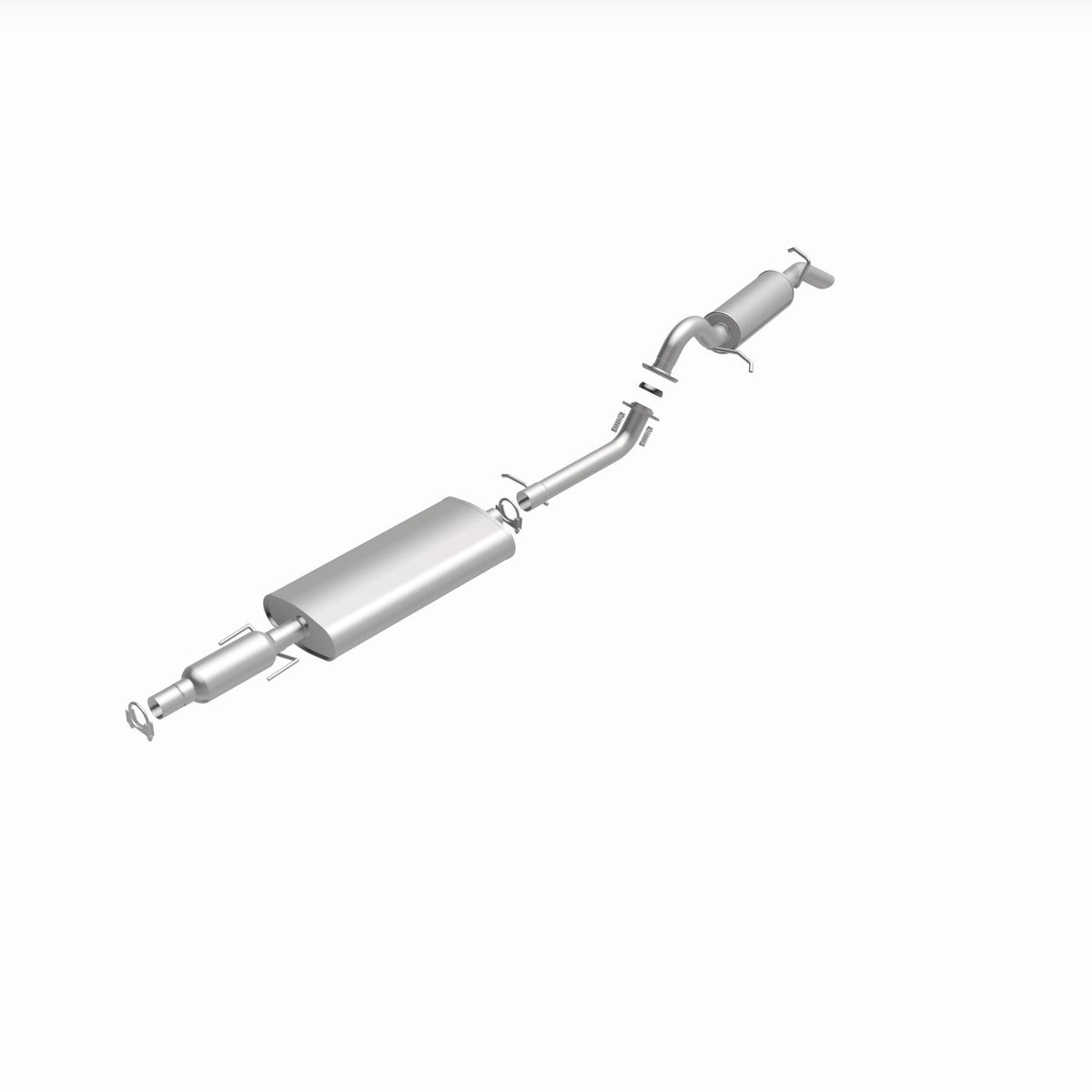 Satin exhaust system kit from BRExhaust part number 106-0062