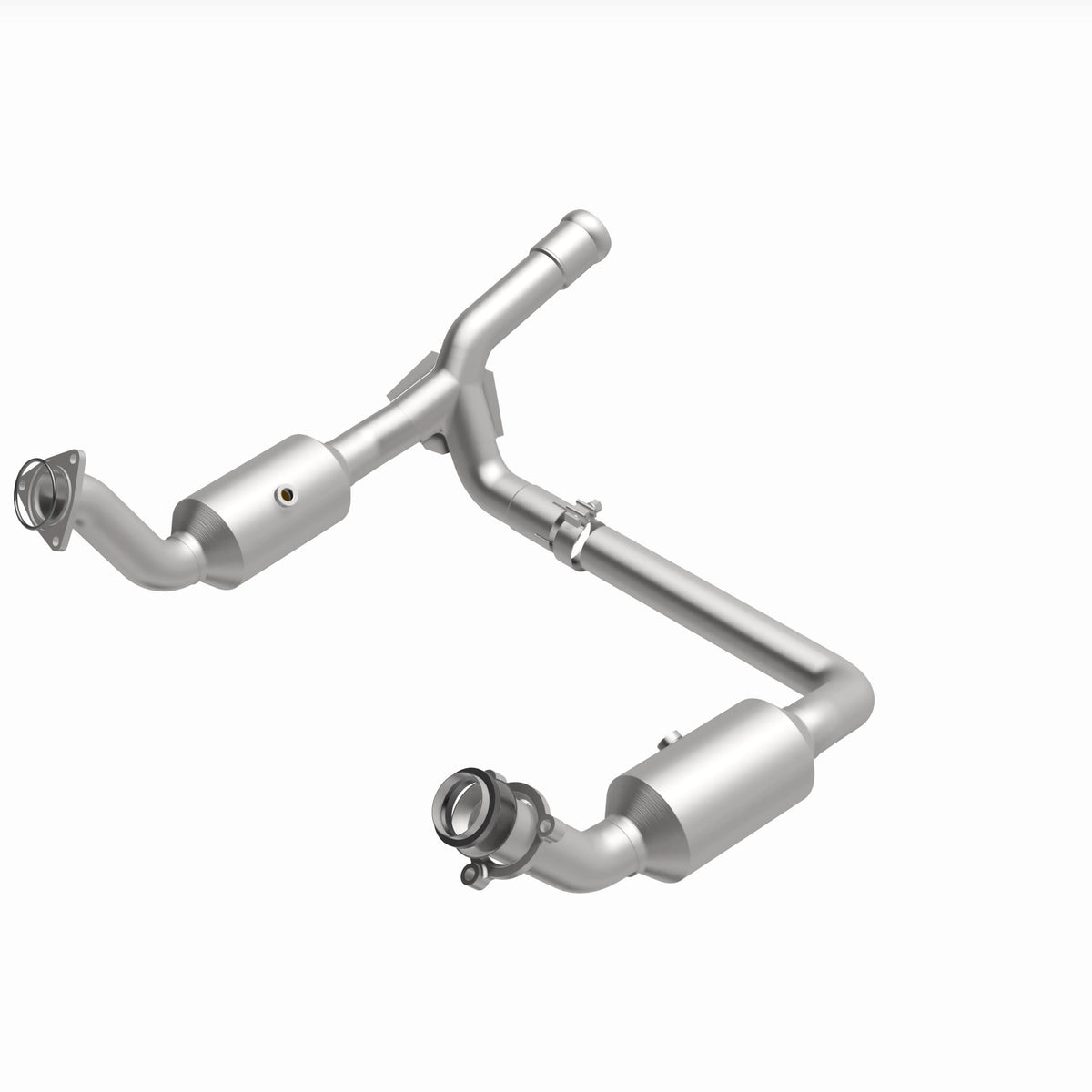Stainless stainless steel catalytic converter from MagnaFlow Exhaust Products part number 280656
