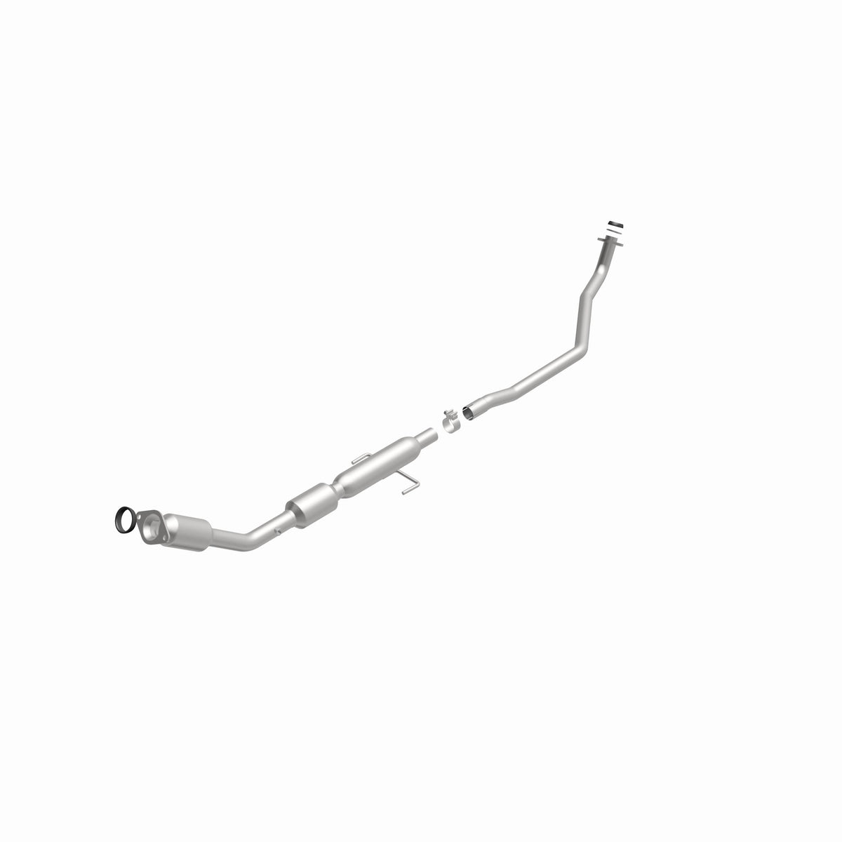 Stainless stainless steel catalytic converter from MagnaFlow Exhaust Products part number 551524
