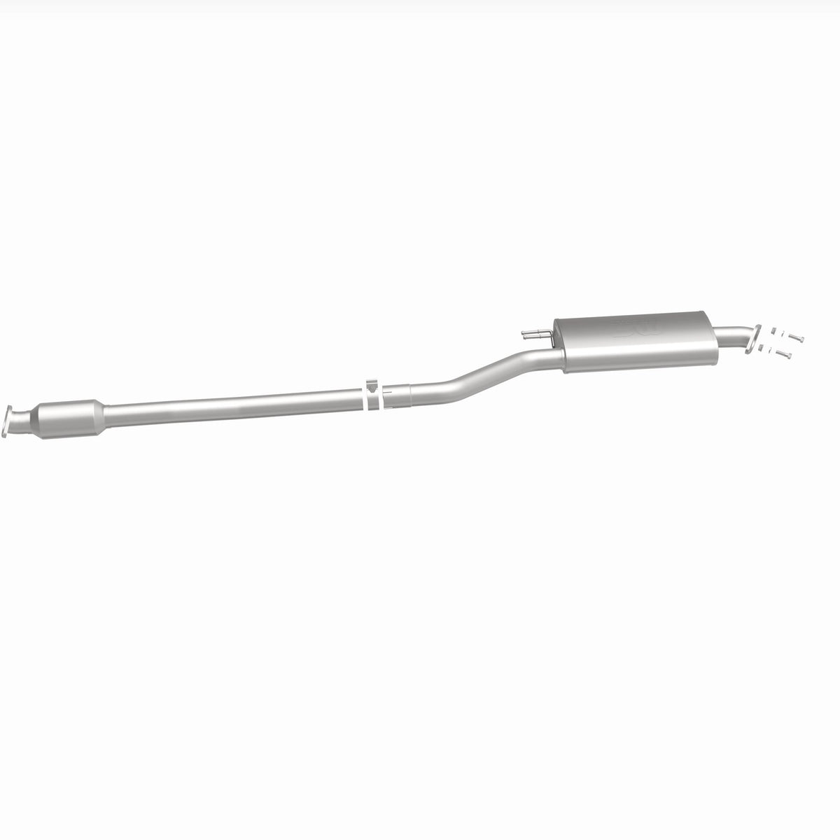 Stainless stainless steel catalytic converter from MagnaFlow Exhaust Products part number 5571150