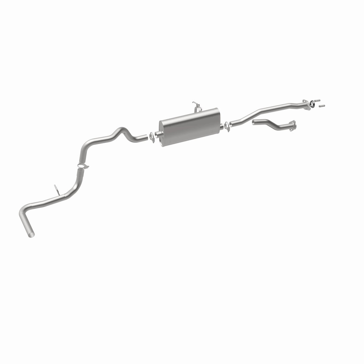 Satin exhaust system kit from BRExhaust part number 106-0178