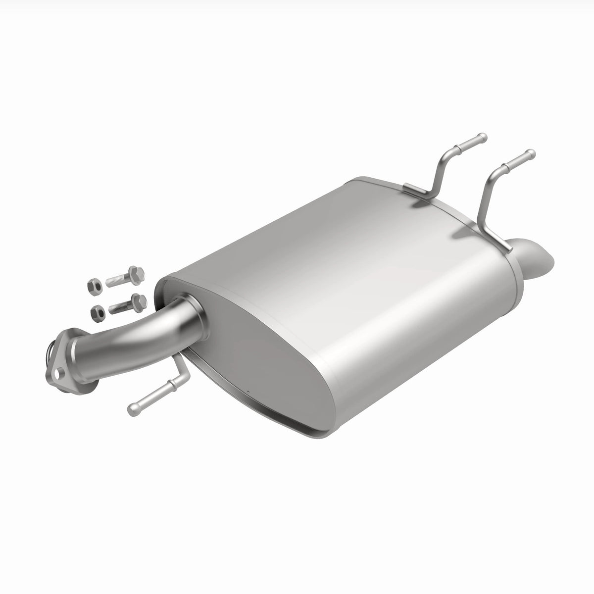 Satin exhaust muffler kit from BRExhaust part number 108-0277