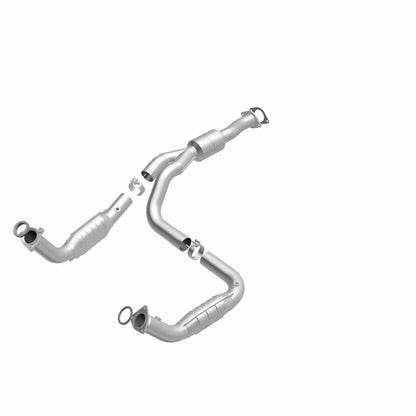 Stainless stainless steel catalytic converter from MagnaFlow Exhaust Products part number 52113