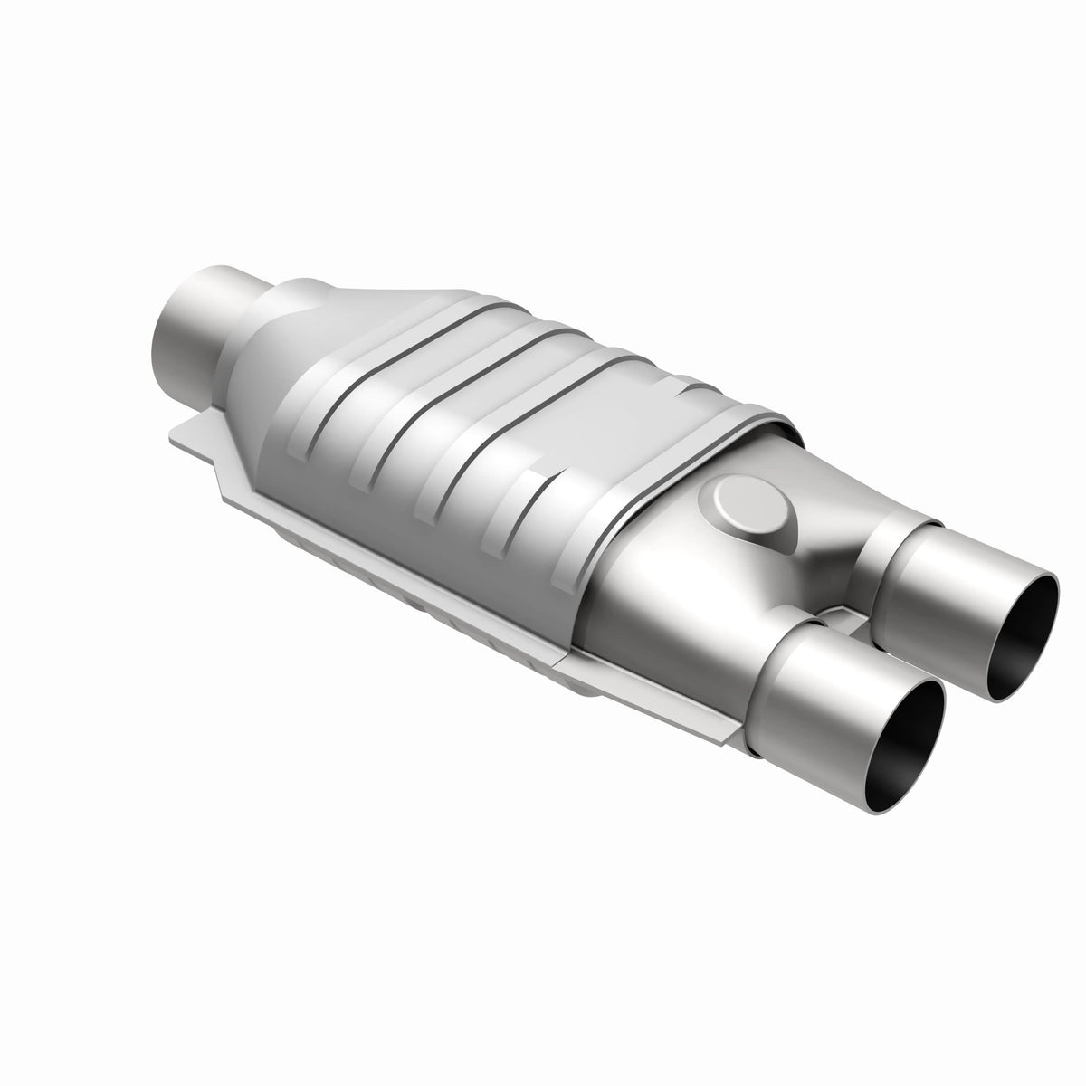 Stainless stainless steel catalytic converter from MagnaFlow Exhaust Products part number 333007