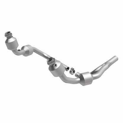 Stainless stainless steel catalytic converter from MagnaFlow Exhaust Products part number 49689