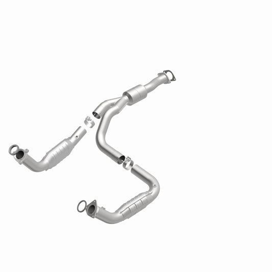 Stainless stainless steel catalytic converter from MagnaFlow Exhaust Products part number 52113