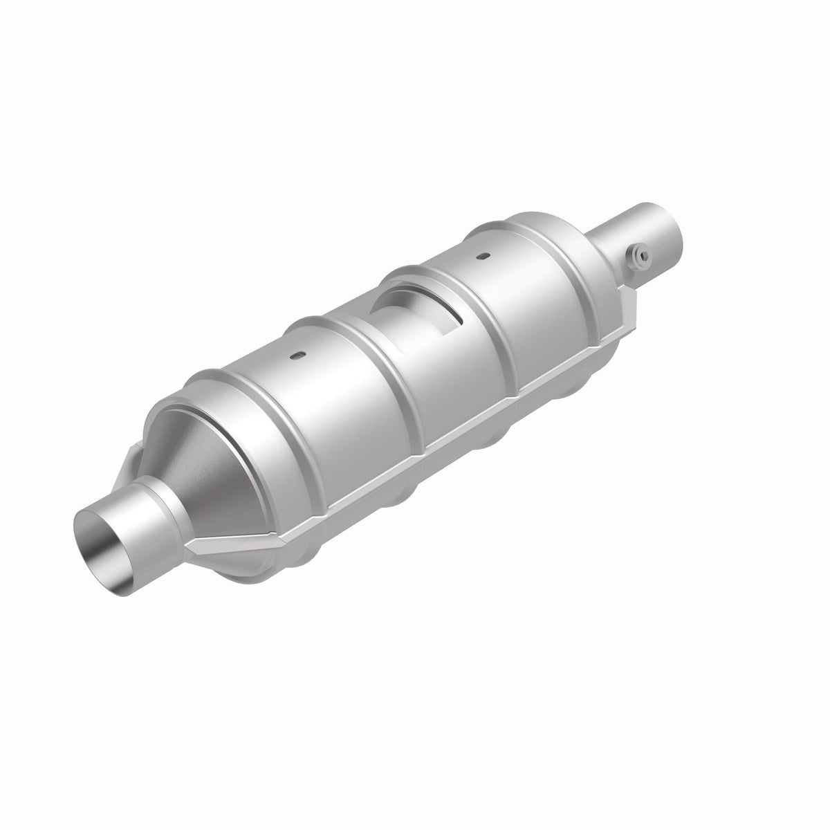 Stainless stainless steel catalytic converter from MagnaFlow Exhaust Products part number 55400