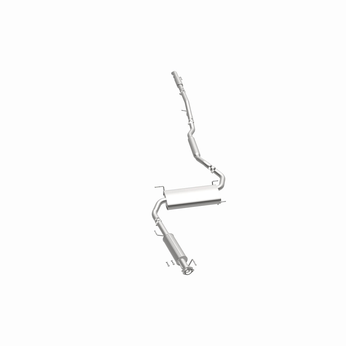 Satin exhaust system kit from BRExhaust part number 106-1140