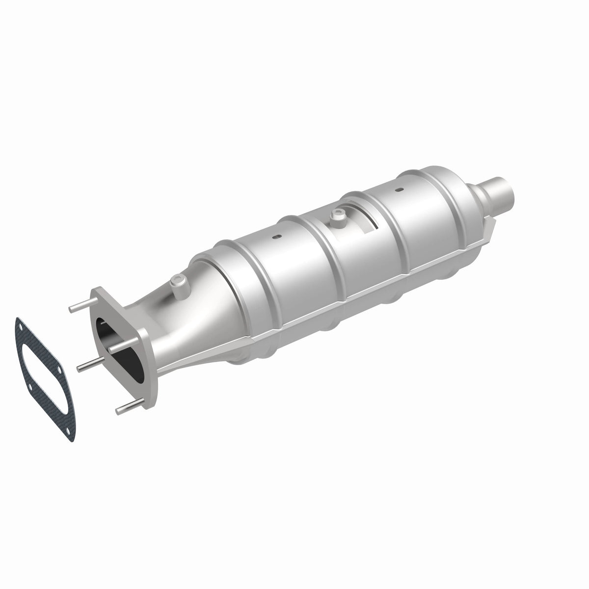 Stainless stainless steel catalytic converter from MagnaFlow Exhaust Products part number 339202
