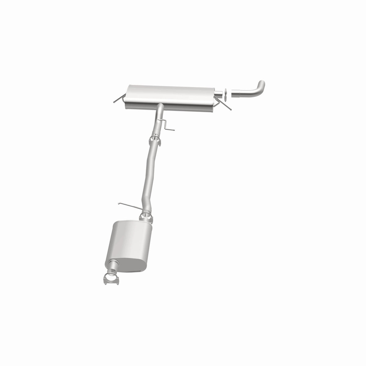 Satin exhaust system kit from BRExhaust part number 106-0020