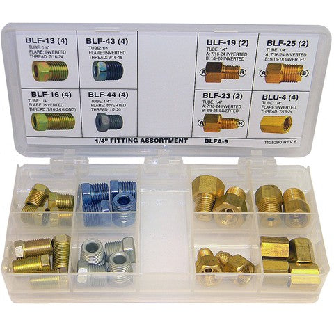 Brake Fitting Assortment from AGS part number BLFA-9