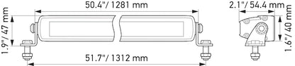 Black light bar from Hella part number 358176331