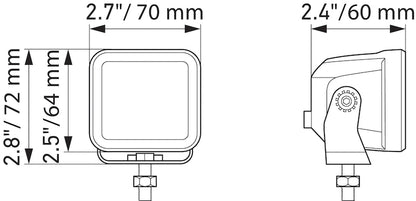 Black light bar from Hella part number 358176801
